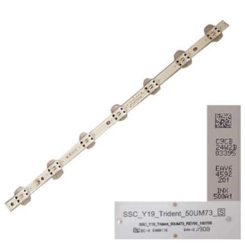 Tira 7 Led SSC_Y19_Trident_50UM73, EAY64592201 LG 50UM7450PLA