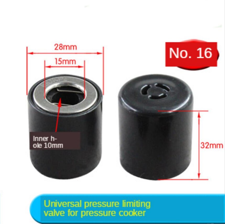 Electric pressure cooker accessories exhaust valve pressure limiting valve safety valve steam valve pressure reducing valve