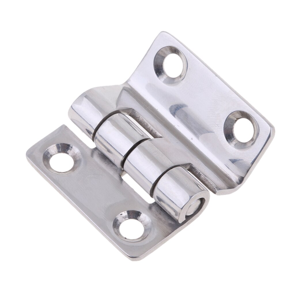 304 Marine Stainless Steel Folding Boat Door Hinges 1.7 x 1.5"