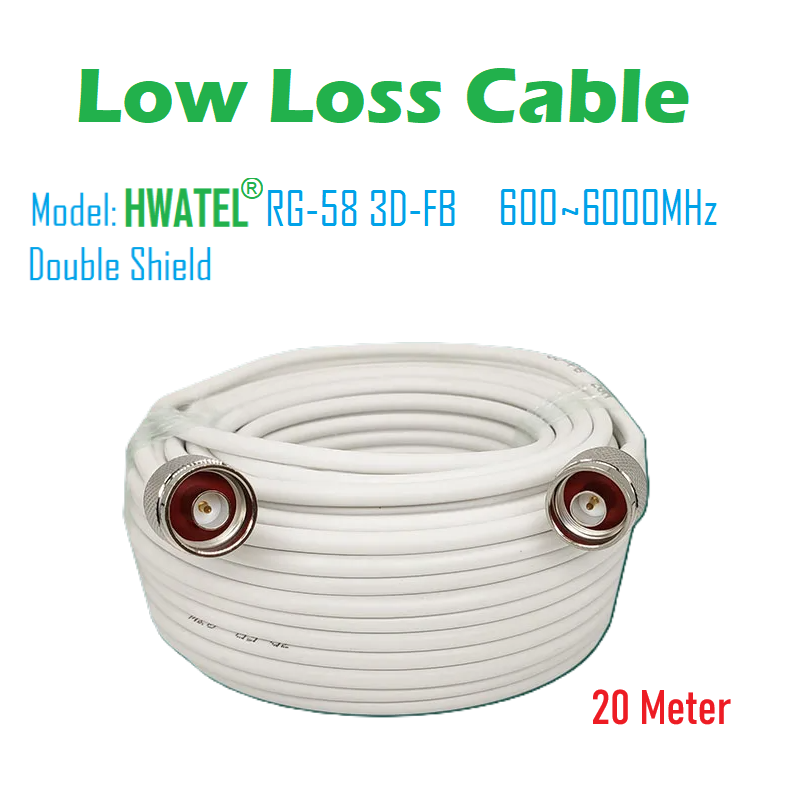 Original HWAWEI LOW LOSS Radio Frequency RF Coaxial Cable RG58 RG-58U Feeder Cable with N Male SMA TS9 CRC9 Connector for Router: Orange
