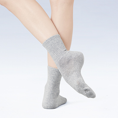 Women Modern Dance Socks Non-slip Dance Socks Classical Jazz Dance Practice socks Men Yoga Mid Tube Socks: Red