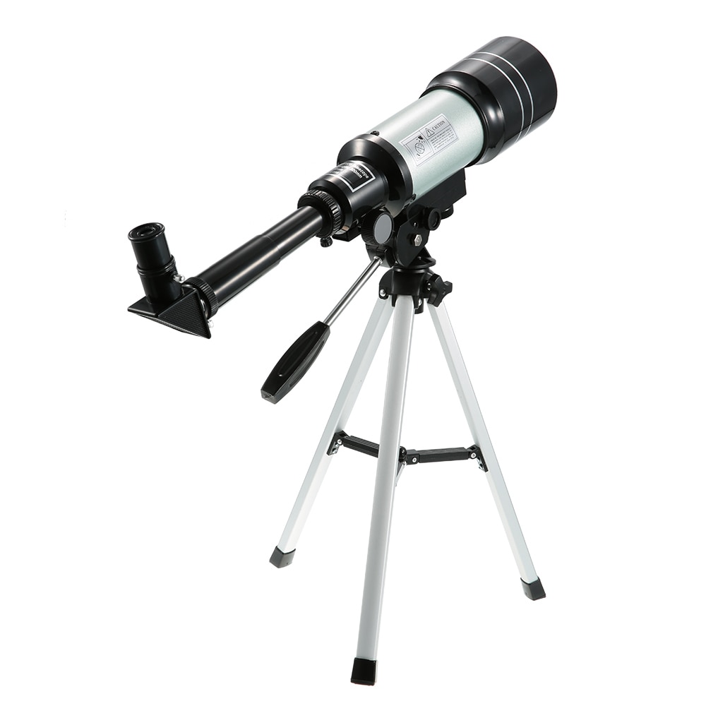 F30070M Outdoor Space Astronomical Telescope HD Monocular 150X Refractive with Tripod Barlow Lens Eyepiece Aluminum alloy