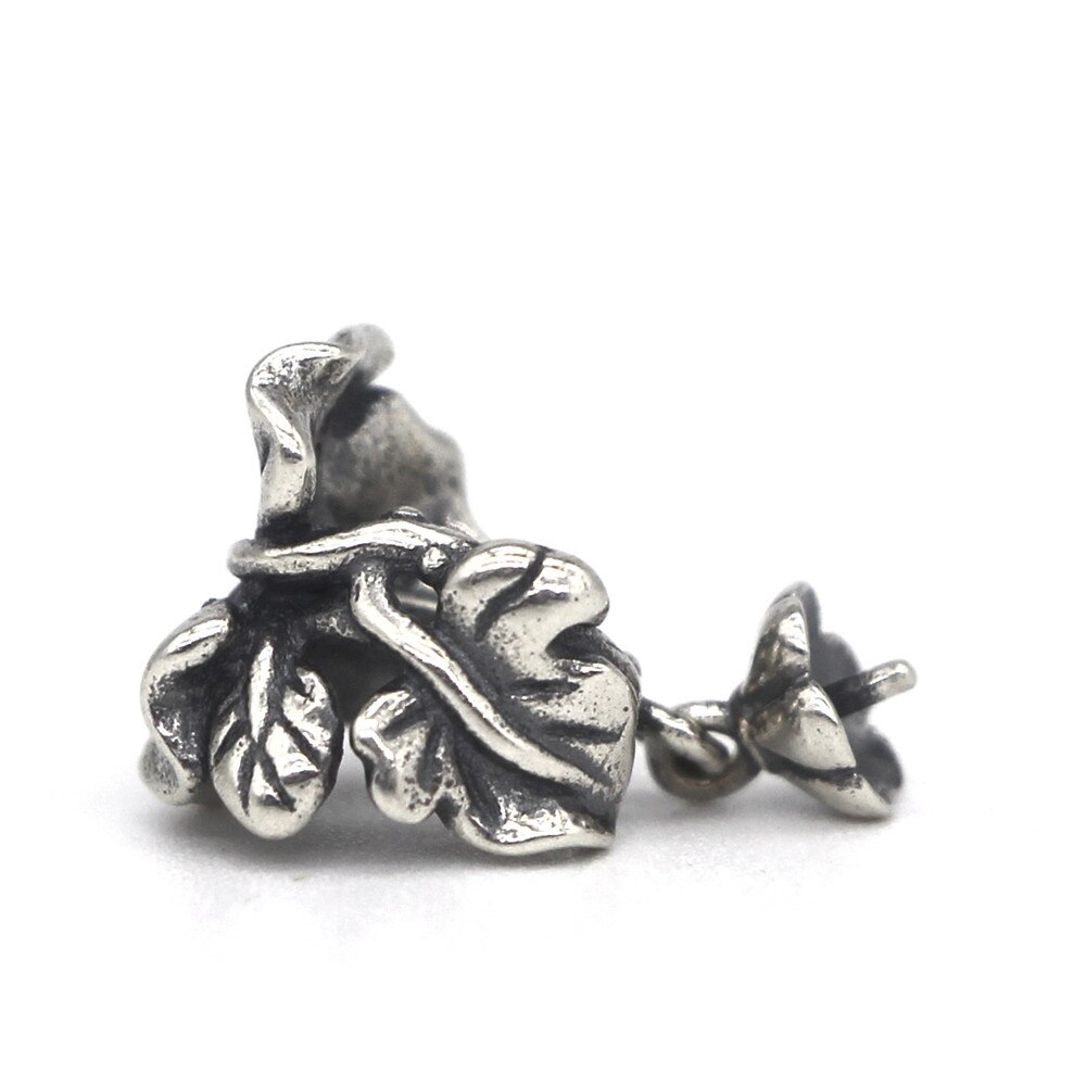 Mistel 925 Sterling Silber Ernte Baumeln Stift Charme Europäischen Schmuck