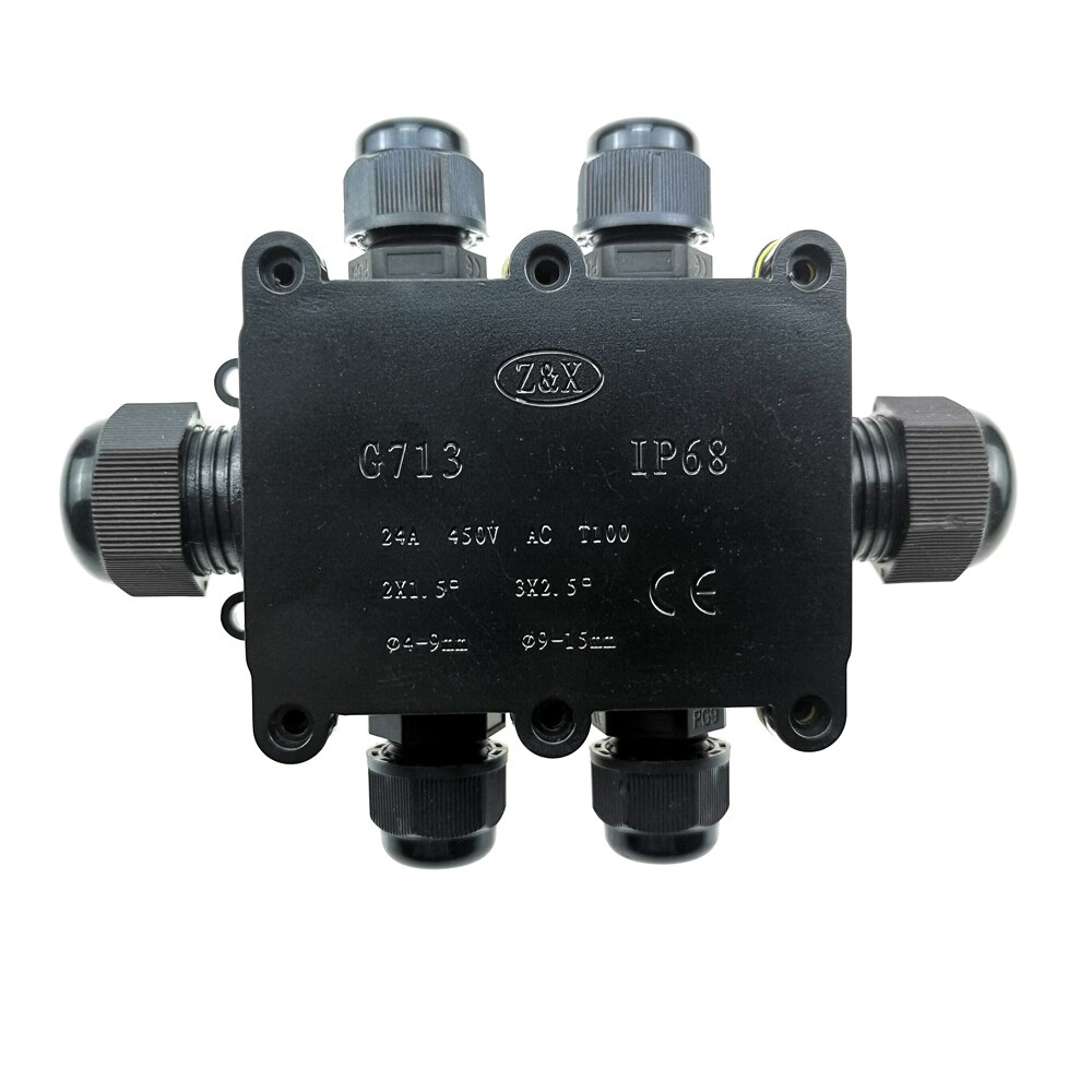 IP68 Waterproof Junction Box Underground Outdoor Cable Line Sleeve Connectors IP68 Junction Box