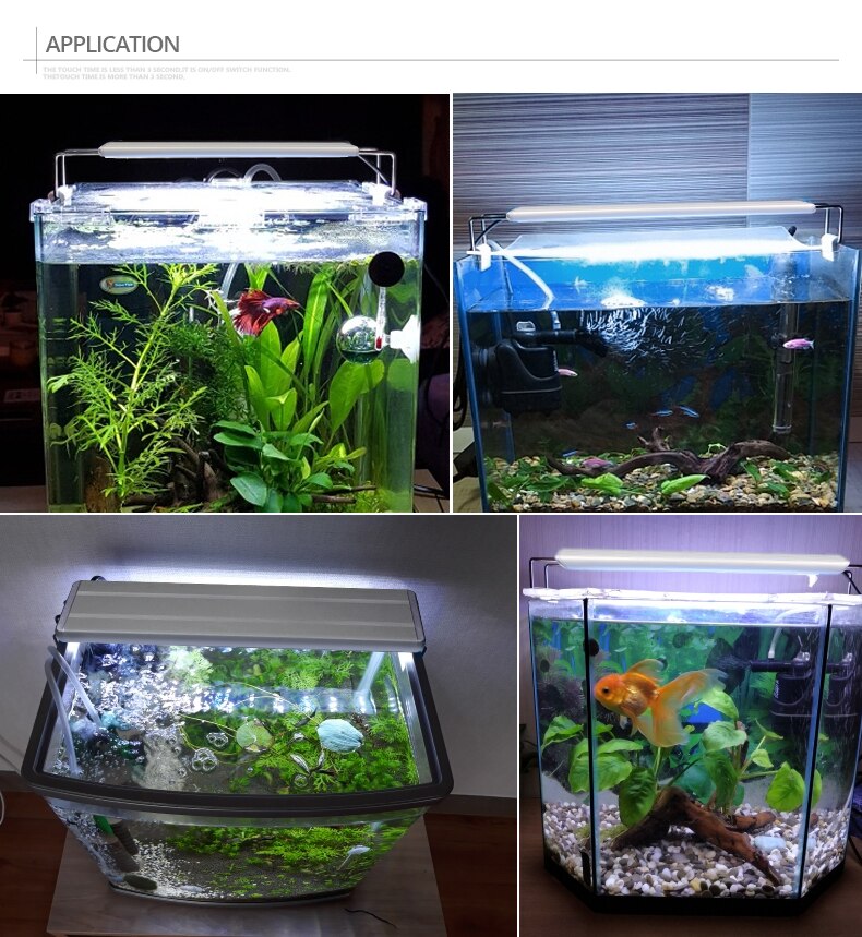 7 arten Von Länge 20 40 60 CM Aquarium LED Beleuchtung LED Aquarium Dünne Wasserpflanze Licht passen Für Aquarium Aquarium Licht