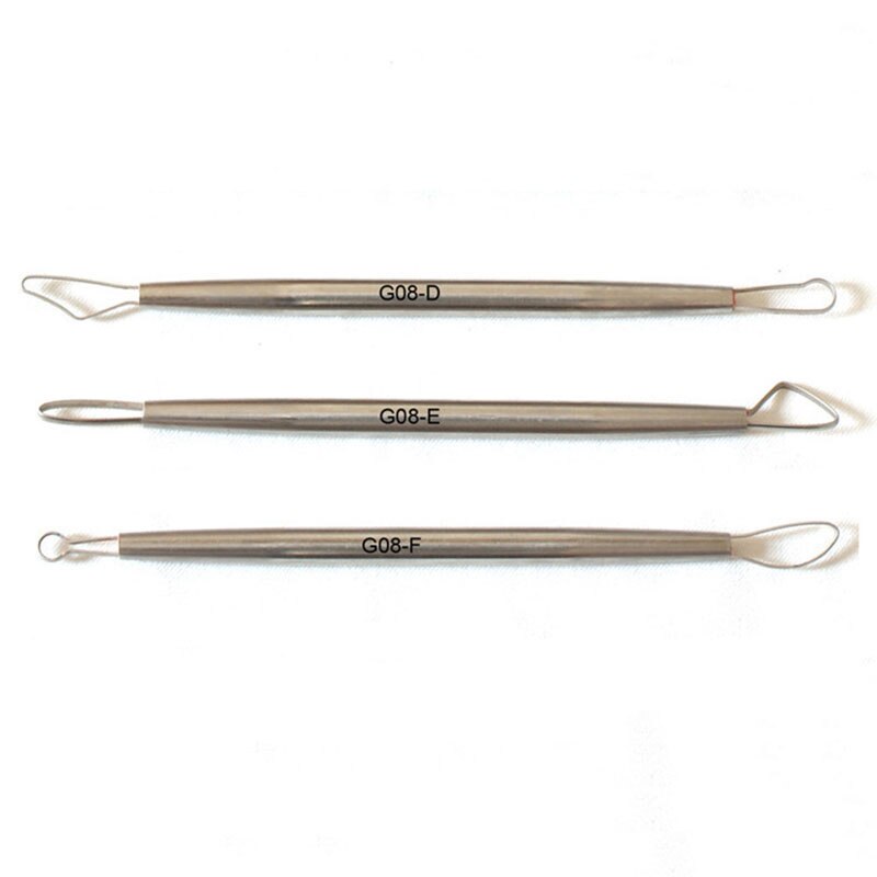 Stainless Steel Scraper Clay Sculpting Tool Carving Pottery Ceramic Tools Polymer DIY Accessory
