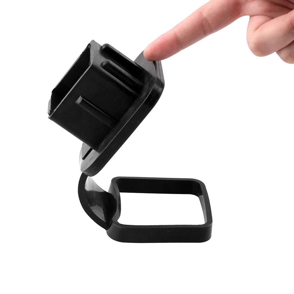 2 "svart gummi dragkrok mottagare täcklock suv lastbil skåpbil  rv 2 tum