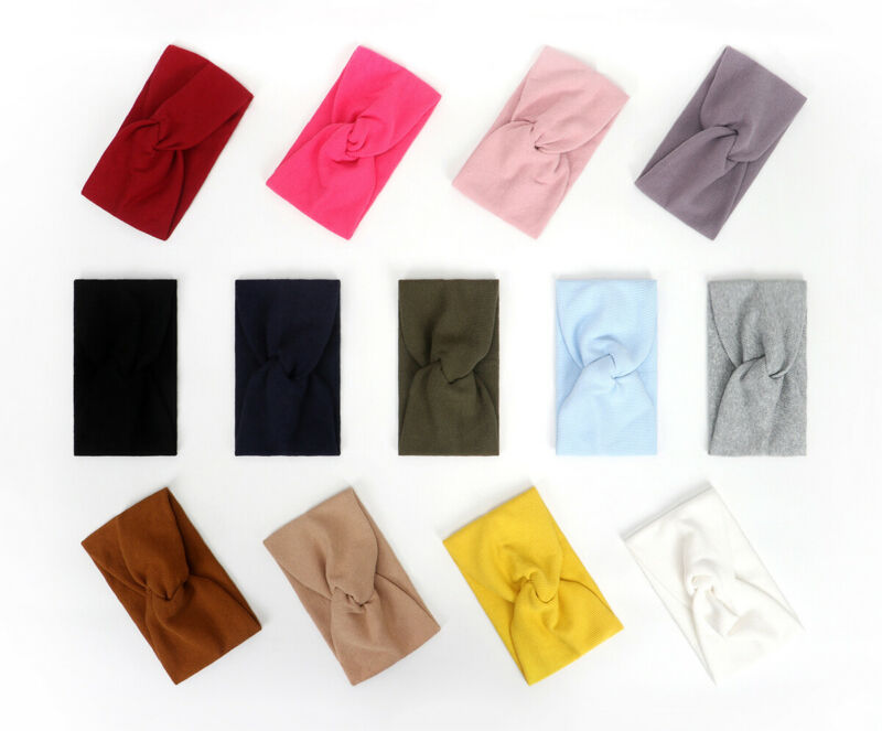 Solide Kinder Mädchen Baby Stirnband Kleinkind Spitze Kreuz Haarband Zubehör Headwear