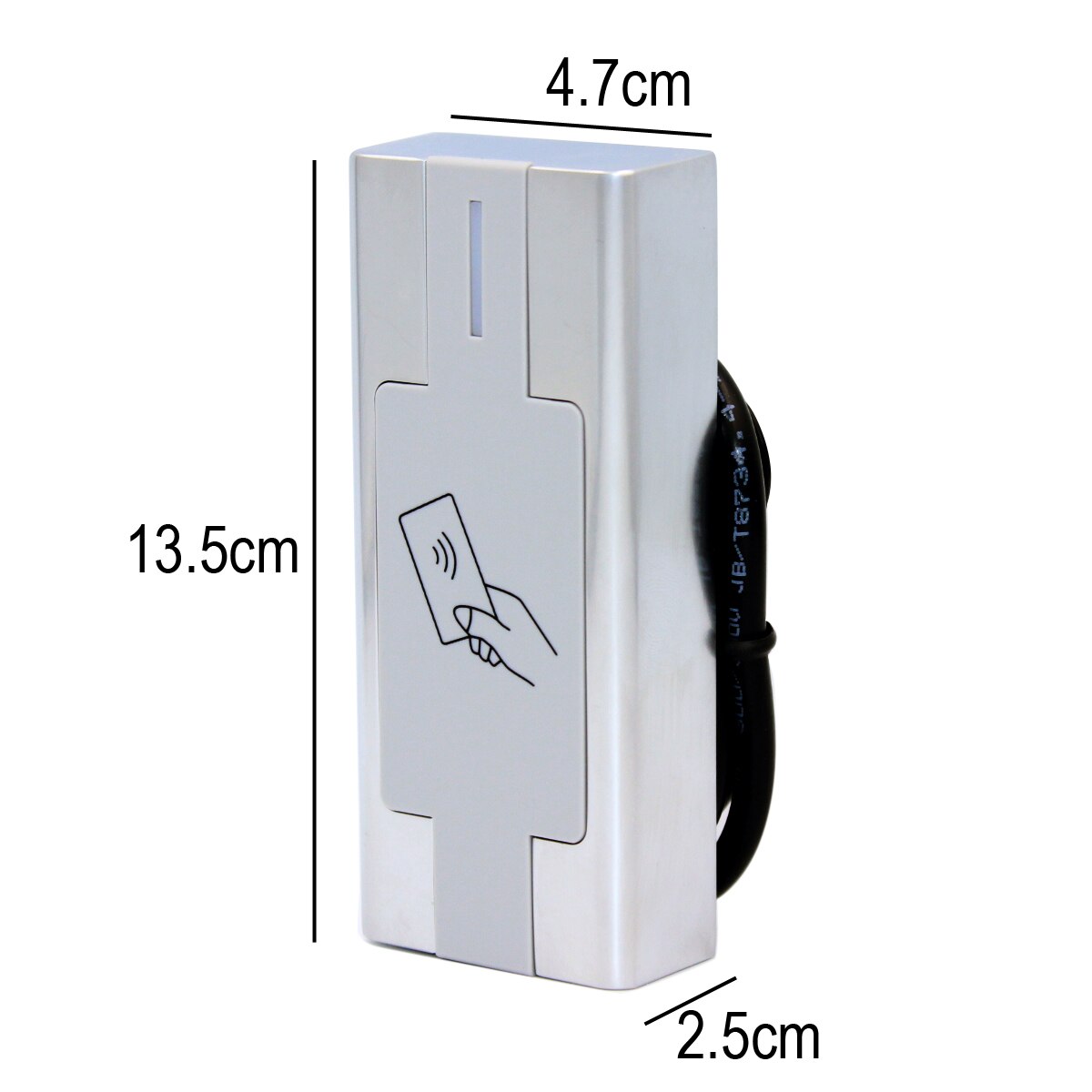 125khz RFID Standalone Access Controller 2000 User Proximity RFID Card Reader Access Control System Metal Case