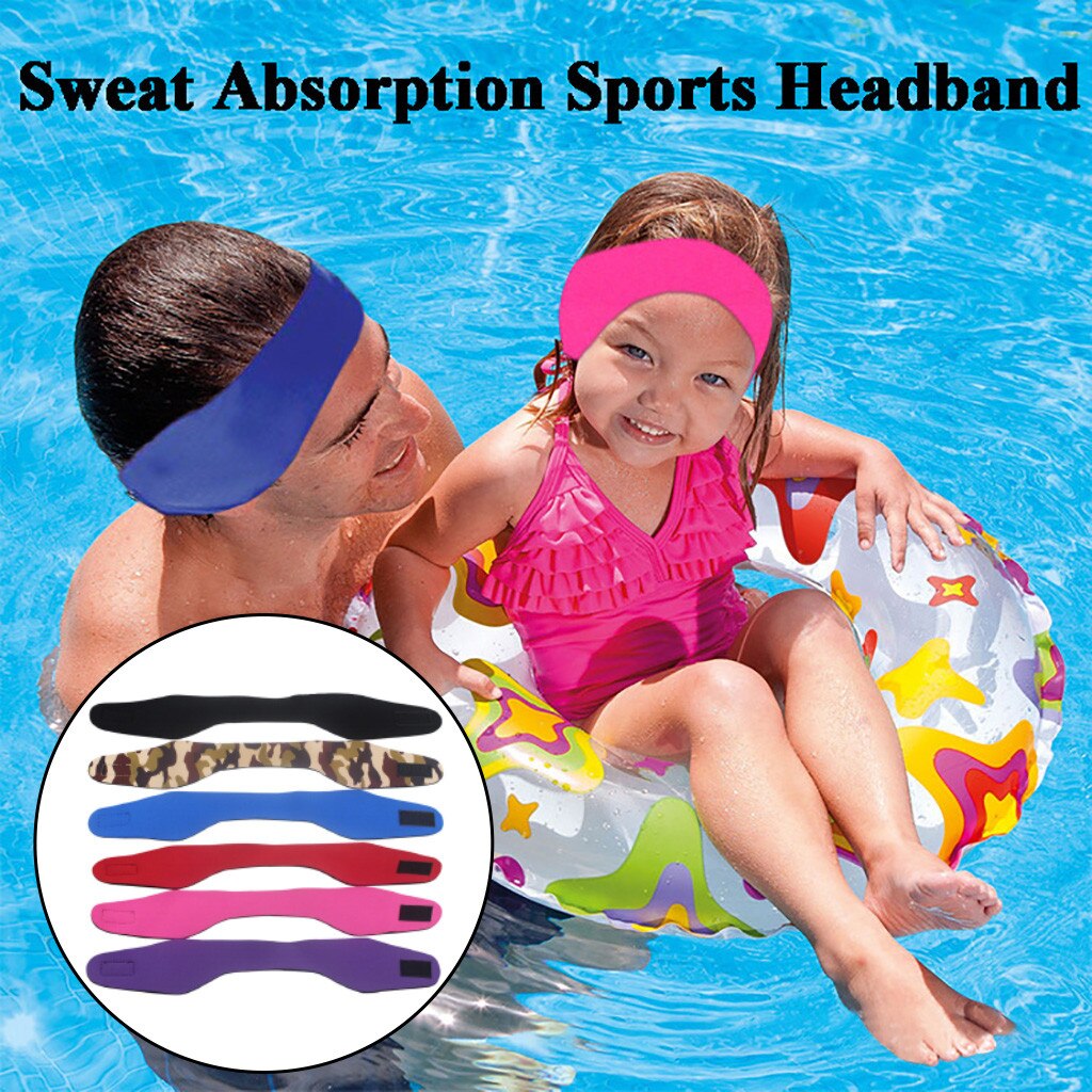 Serre-tête réglable pour natation, équipement de protection de l'eau, bandeau de surf L/M