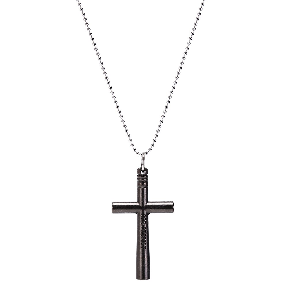 Jezus kruis drum accessoires drum sleutelhanger zilveren ketting drumvel stemsleutel zilveren ketting lus kruisbeeld accessoires