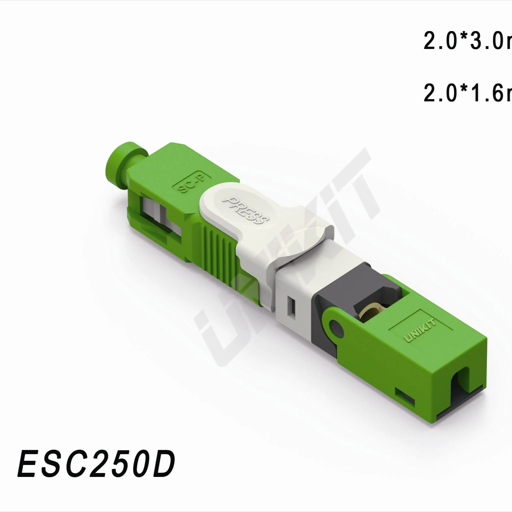ESC250D Fast Connector SC UPC APC Fiber Optic Quick Connector FTTH Tool Kit For Fiber Optic Monomodo Network Installation