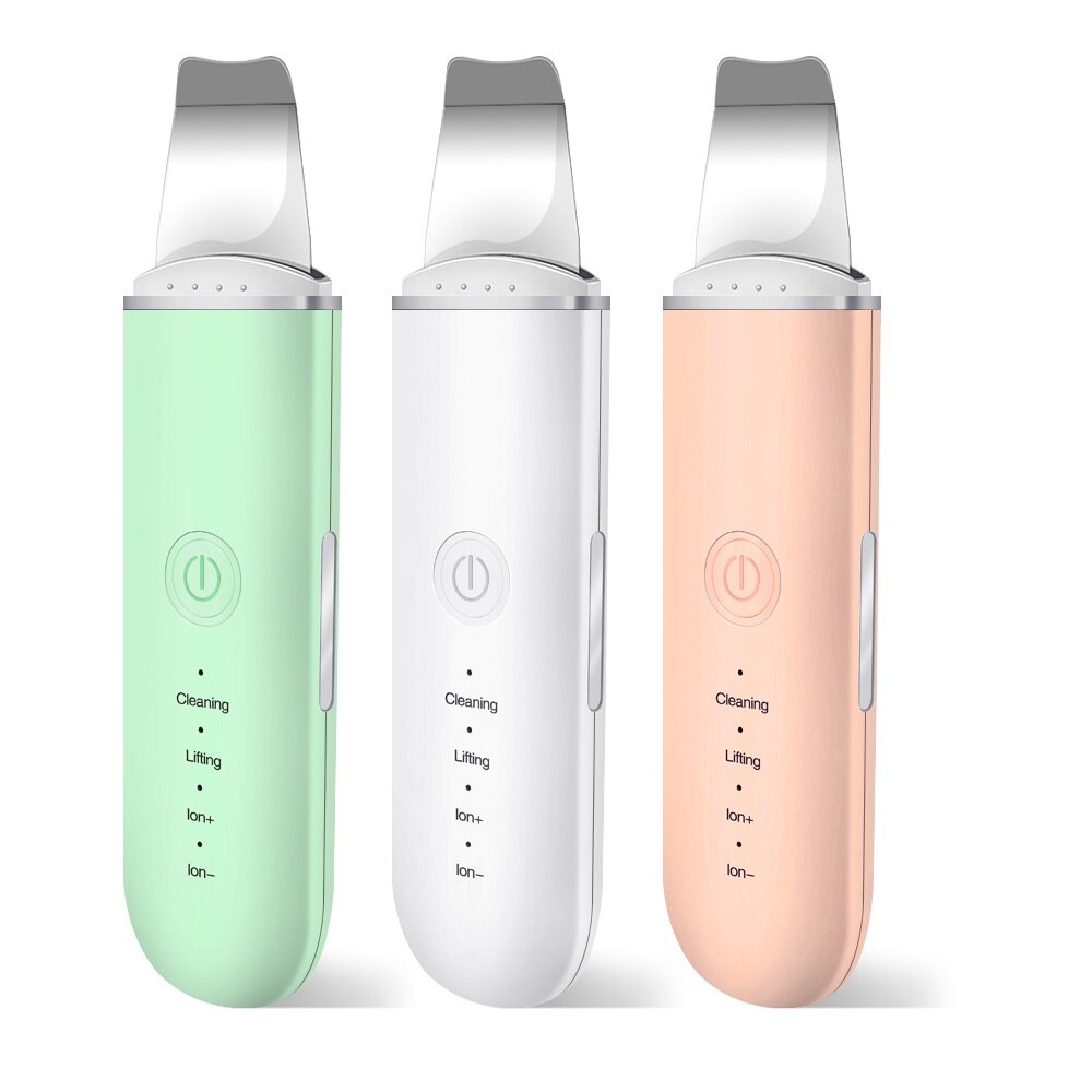 Wibracje ultradźwiękowe skruber skóry twarzy usuwająca zaskórniki szczotka robić twarzy łopata czysty peeling podnoszenie twarzy głębokie czyszczenie twarzy