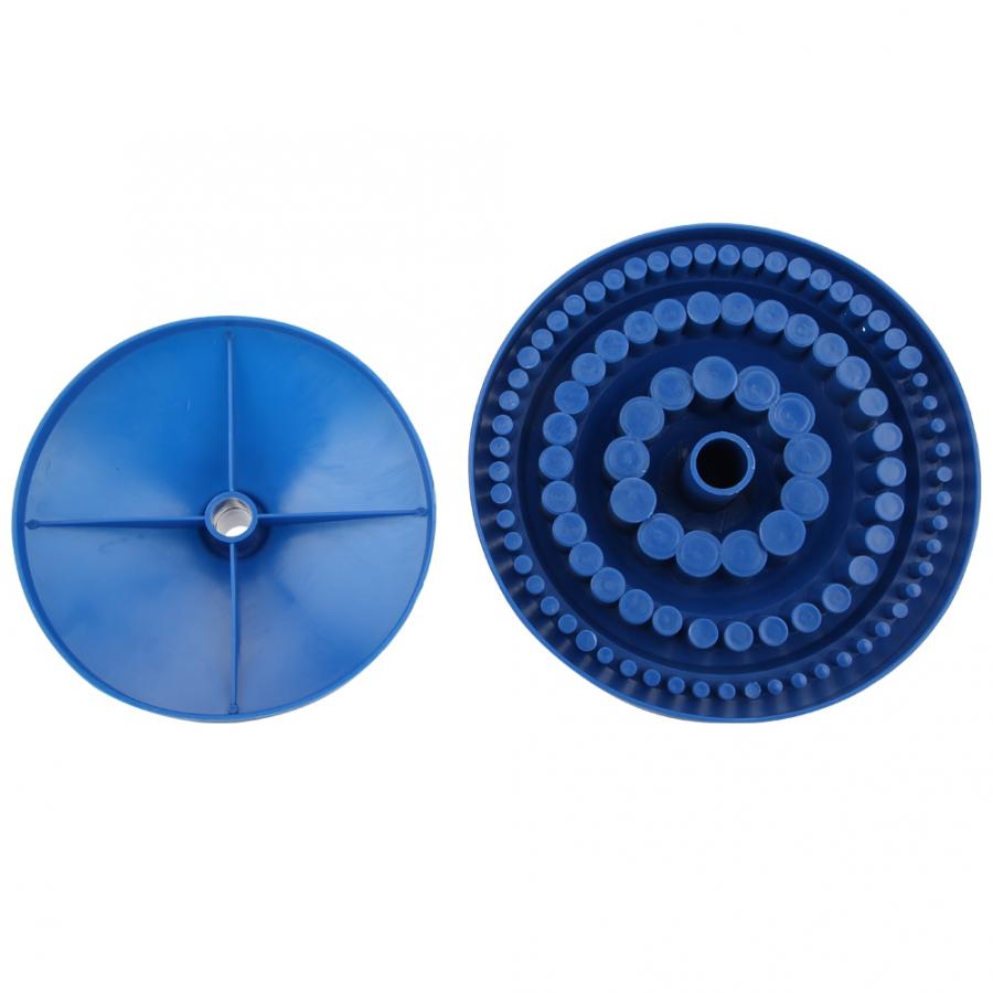 Multi-functional Drill Box Tool Storage Case Round Shape Drill Bits Multi-holes DIY Plastic Box Storage Box