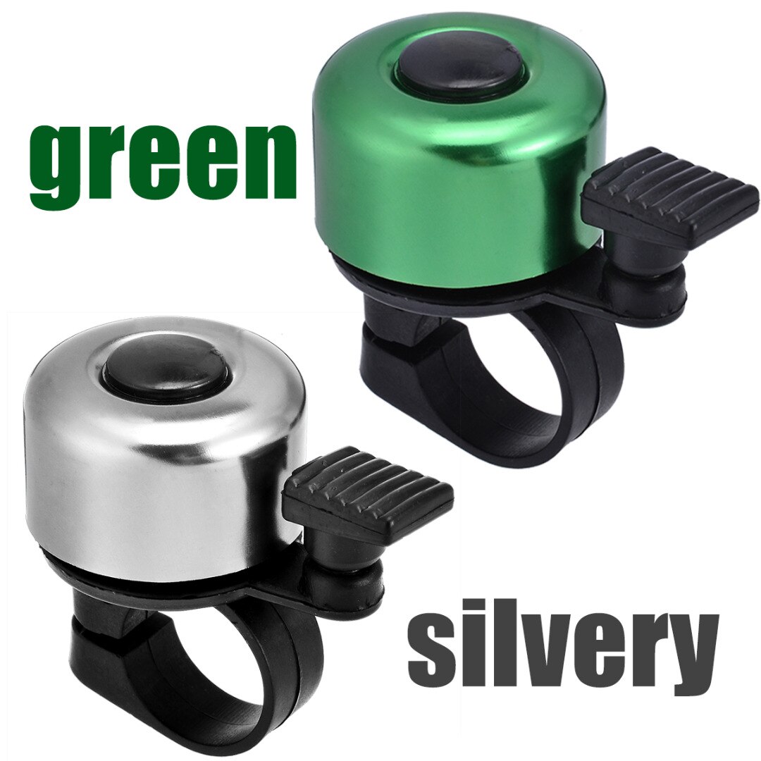 6 färger aluminiumlegering cykel cykling styret klockring barn sparkcykel mini larm för säkerhet utomhus cykel tillbehör