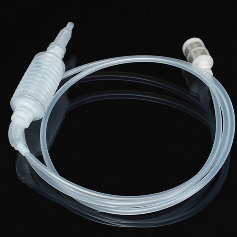 199CM Semi-automatic Home Brew Syphon Pack For Wine Making Hand Knead Siphon Filter Food Grade tube Transparent EJ878038