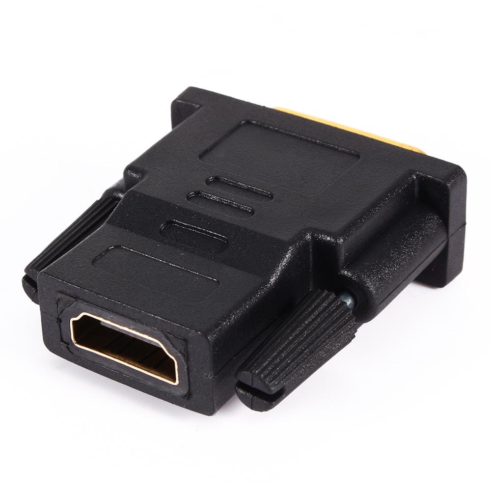 DVI 24+1 Male to HDMI Female PC Cable Adapter Converter For Digital HDTV LCD