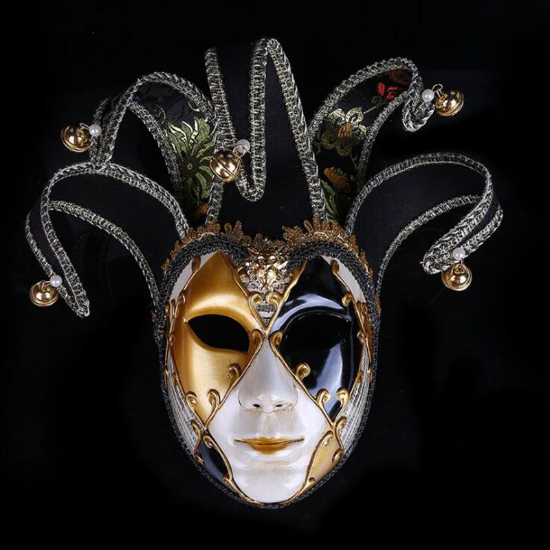 Venetian Masquerade Mask Phantom of The Opera Halloween Clown Mask Party Event Show Ball Supplies Decoration