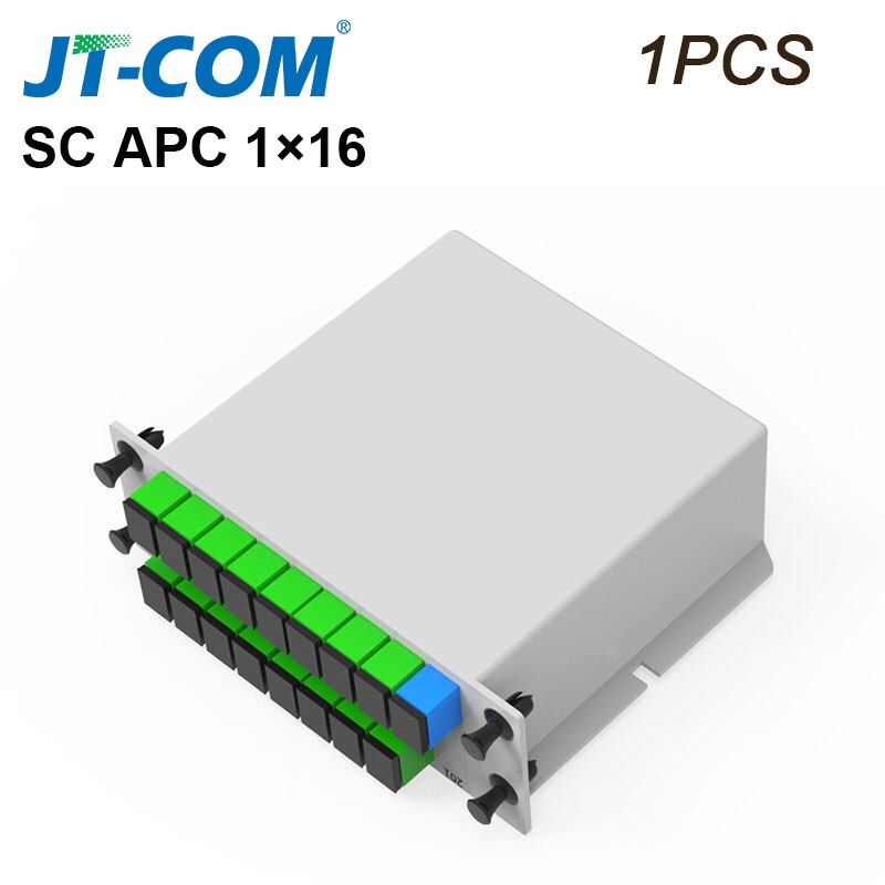 PLC Cassette Insertion Type SC APC 1x4 Fiber Optic Splitter 1x8 SC UPC Fiber Optical Box FTTH 1x16 PLC Splitter box: 1x16 SC APC 1pcs