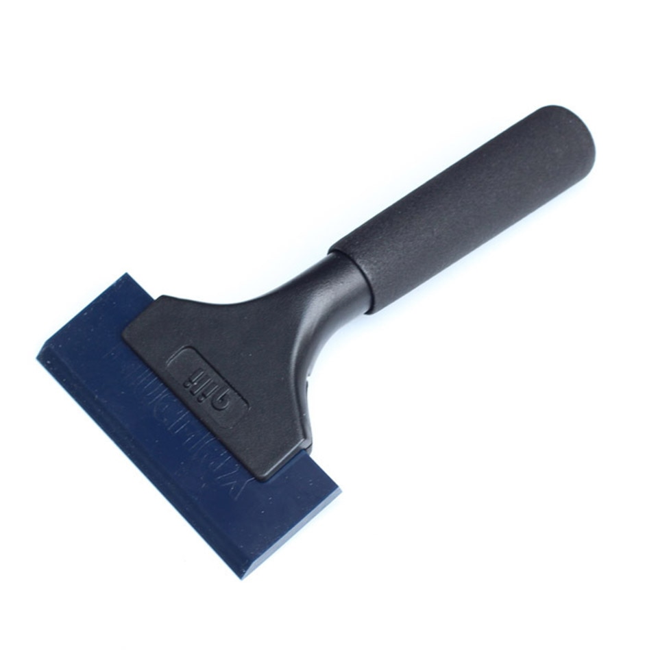 Imported Reinforced Plastic Pro Power Squeegee Aluminum long handle dichotomanthes scraper with Blue Max Rubber blades QH-02T