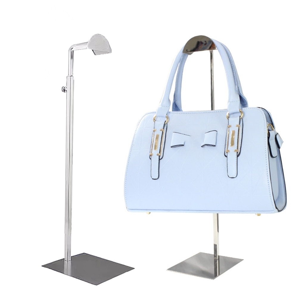 Support de sacs suspendus à crochet unique, présentoir réglable pour perruque, foulards en soie, sac à main
