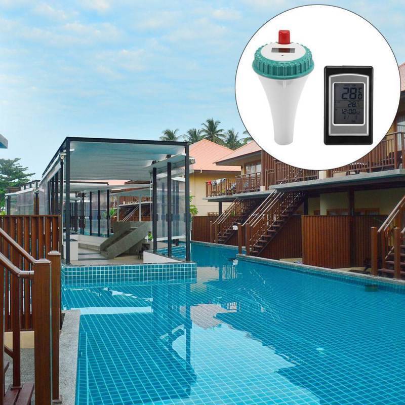 Drijvende Water Thermometers Draadloze Afstandsbediening Zwembad Spa Thermometer Met Digitale LCD Display Voor Zwembaden, Spa 'S, Tubs
