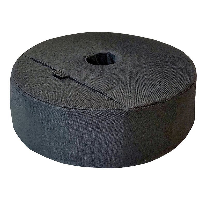 Round umbrella base weight bag, windproof sand bags for tent, sunshade, patio umbrella