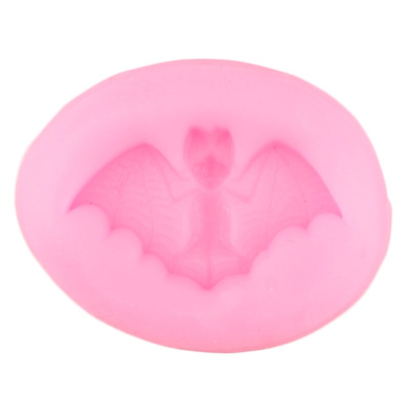 Diy Halloween Vleermuizen Fondant Siliconen Mallen Taart Decoreren Gereedschappen Snoep Polymeer Klei Chocolade Gumpaste Mallen