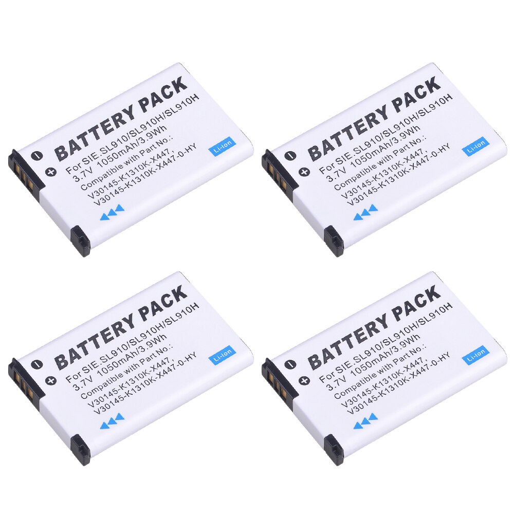 Batería de teléfono inalámbrica, 3,7 V, 1050mAh, para Gigaset SL910, SL910A, SL910H, V30145-K1310K-X447: 4 battery