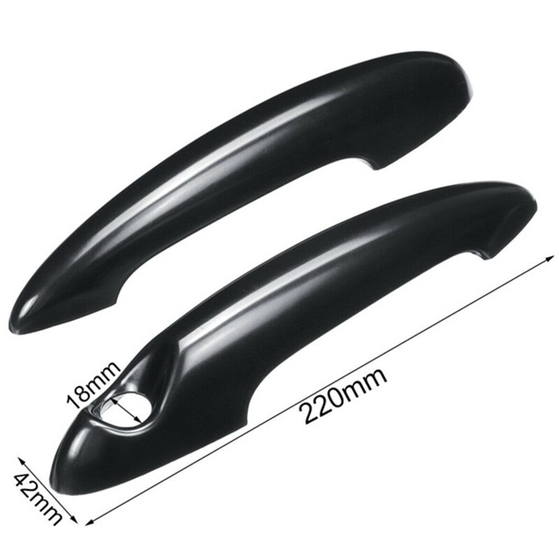Türgriff Abdeckung für Mini Cooper S R50 R53 R56, schwarz Tankdeckel Abdeckung Für-BMW Mini Gen 2 R56 für Coope