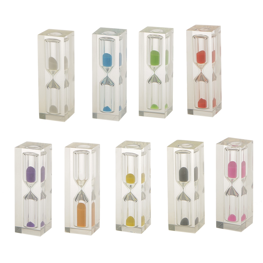 Acrylic Transparent 3 Min Hourglass Sandglass Kitc... – Vicedeal