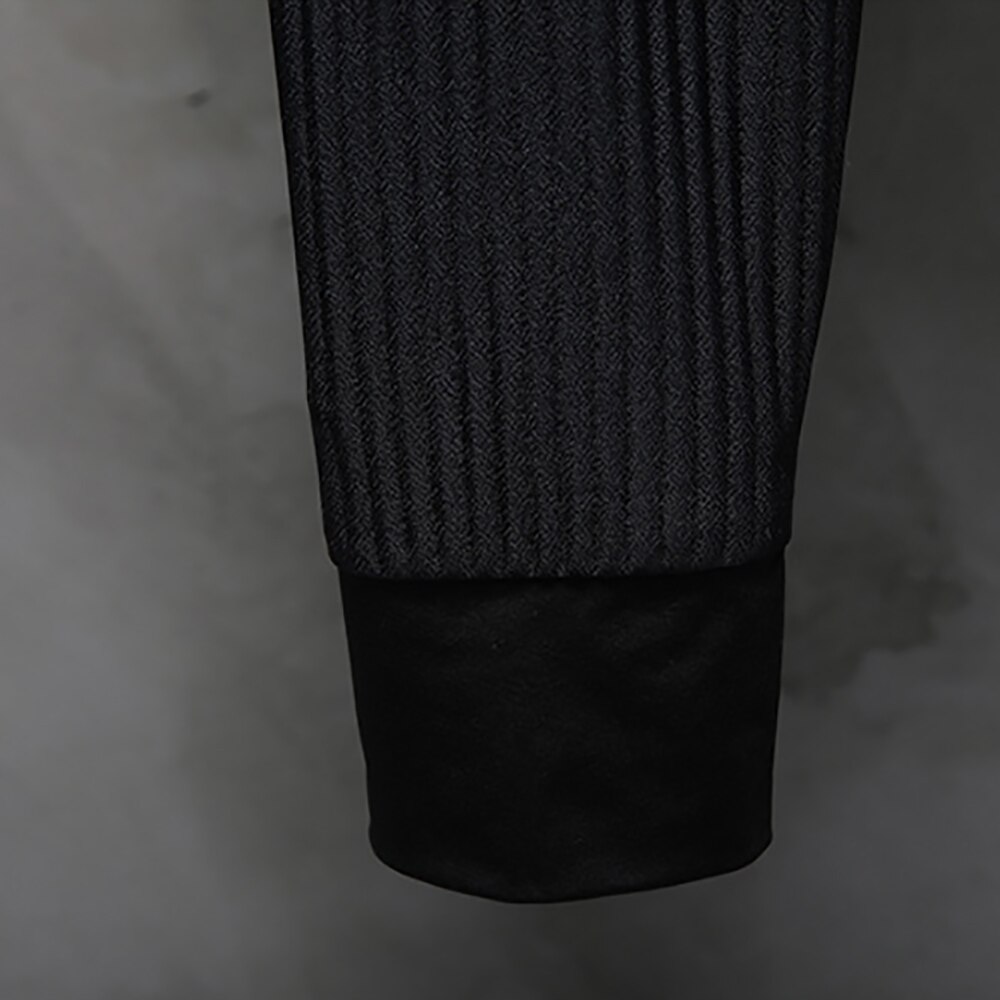 Street sommer herre fargerike fritidsbukser belte svarte tynne bukser herrebukser elastisk midje slim fit menn utendørs bukser