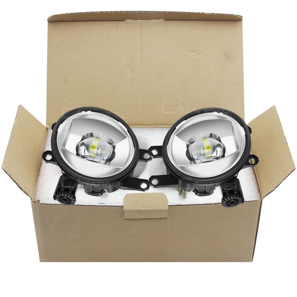 LED Fog Light Assembly Car Front Bumper Fog Lamp DRL 30W 8000LM 12V For Toyota Corolla Yaris Fortuner Verso HiLux Aygo IQ Matrix