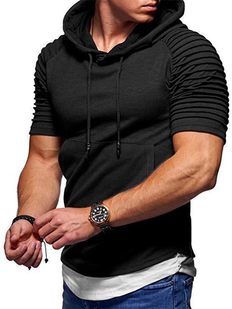 Heren T-shirt Sportscholen Fitness Strakke T-shirt Zomer Korte Mouw Quick Dry Tee Tops Man Workout Kleding