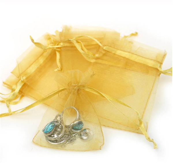 10 stück  (7 x 9cm)  beutel schmuckverpackung organzabeutel schmuckverpackungsbeutel geburtstagsfeier dekoration hochzeit weihnachtsbedarf: 8