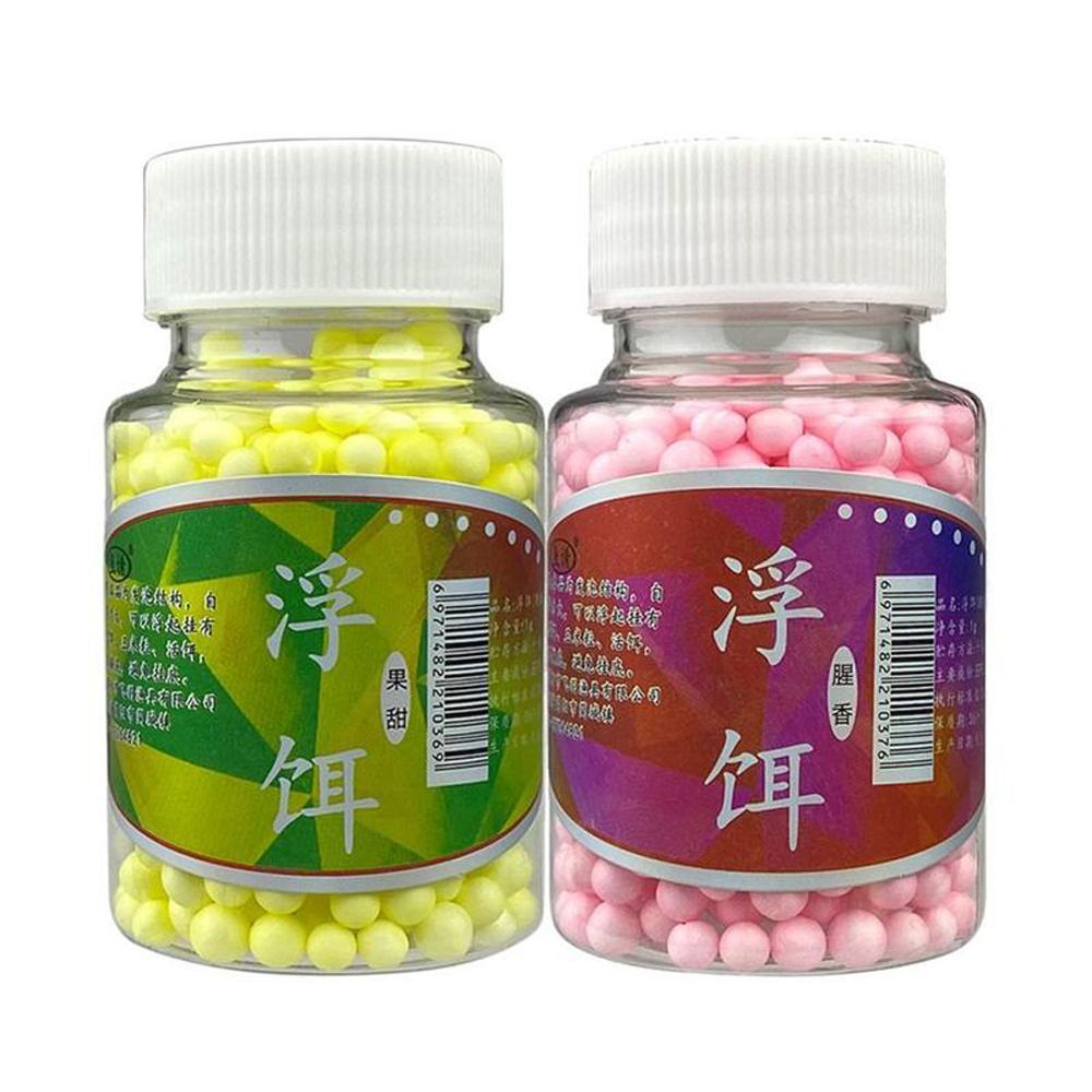 Galleggiante esca da pesca esca schiuma EPS galleggianti palline perline fagioli pesca alla carpa dolce galleggiante fondo capelli Rig esca da pesca