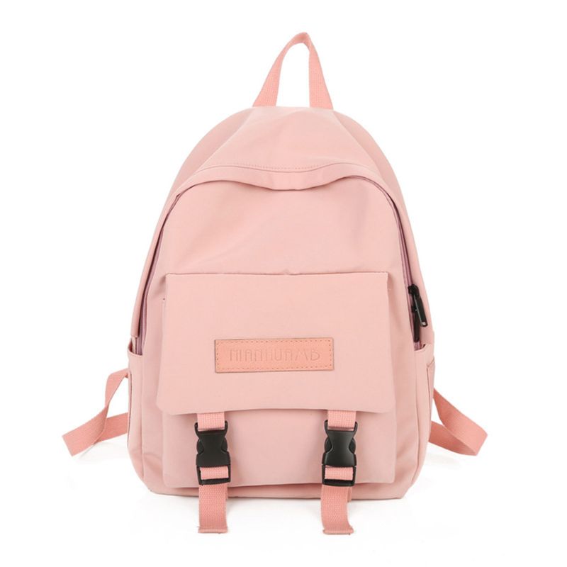 Mochila de lona de , mochila Casual para la escuela, mochila para chicas adolescentes LX9F: pink