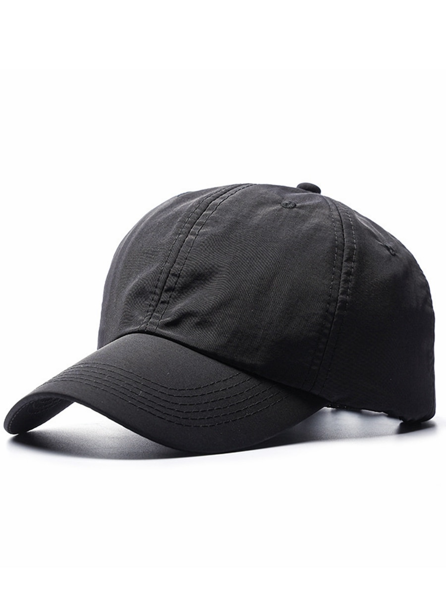 Berretto da Baseball estivo da uomo di grandi dimensioni con cappello da sole rapido e asciutto da uomo cappelli sportivi in cotone Snapback 56-60cm 58-63cm