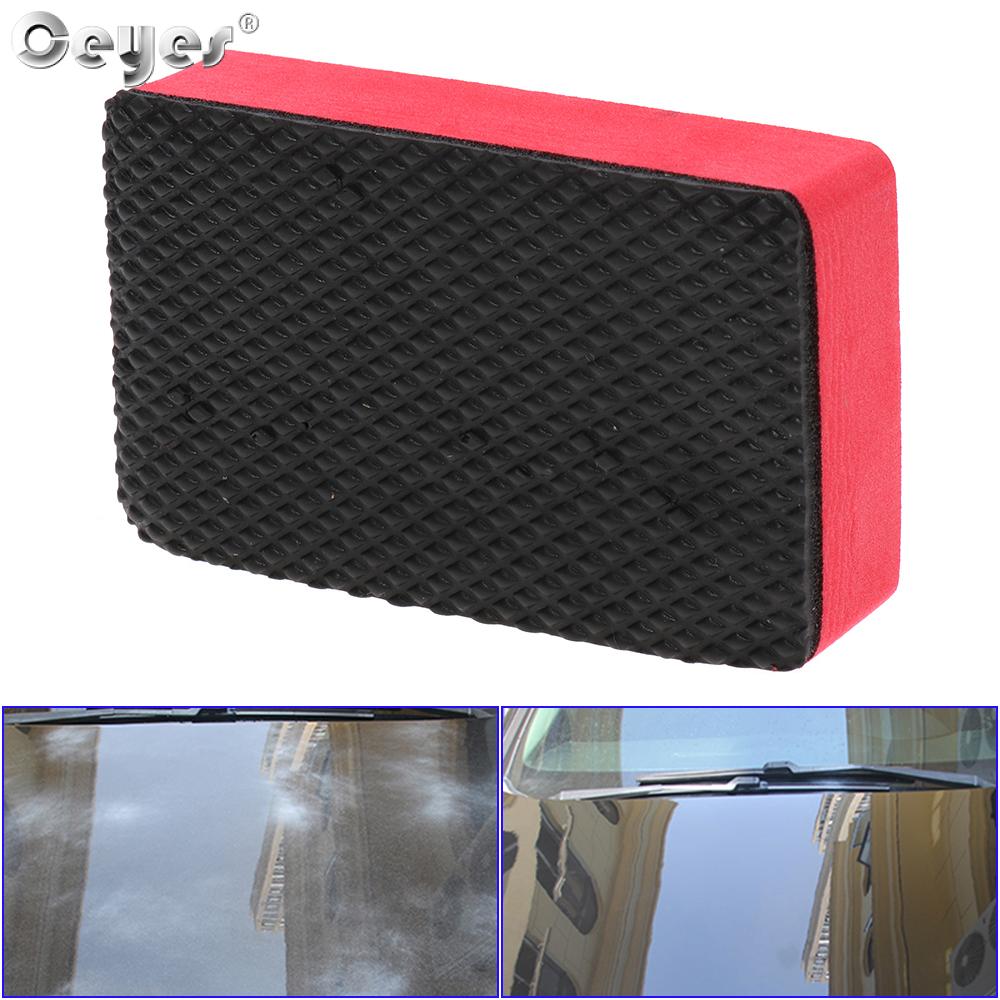 Almohadilla de barra de arcilla mágica para coche, esponja de descontaminación, limpiador de bloques, borrador de limpieza, almohadilla de pulido de cera, accesorios de herramientas de lavado automático, 1 ud.