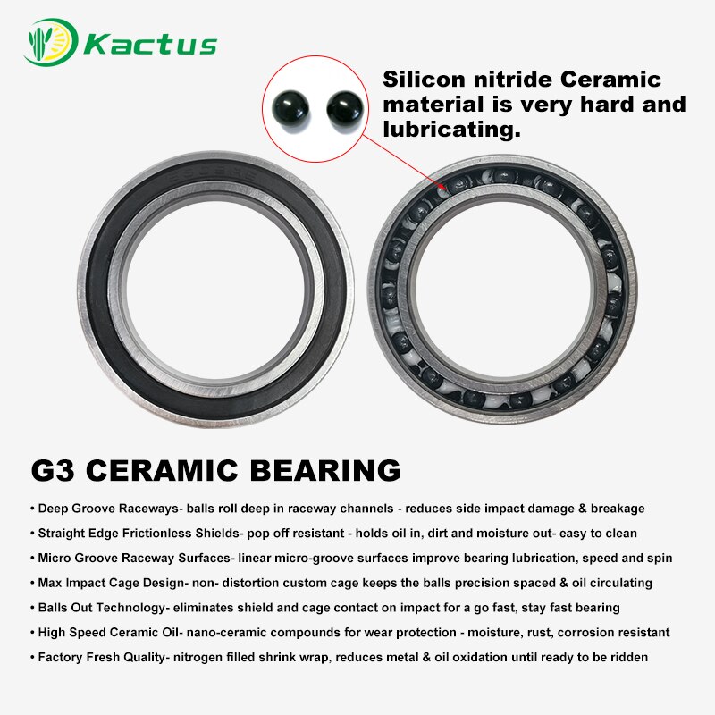 KACTUS TECH PRESS FIT BB30 PF30 PRESSFIT BIKE BOTTOM BRACKET 30MM ROAD MTB CERAMIC BEARING 68MM 73MM CRANKSET BB BICYCLE PARTS