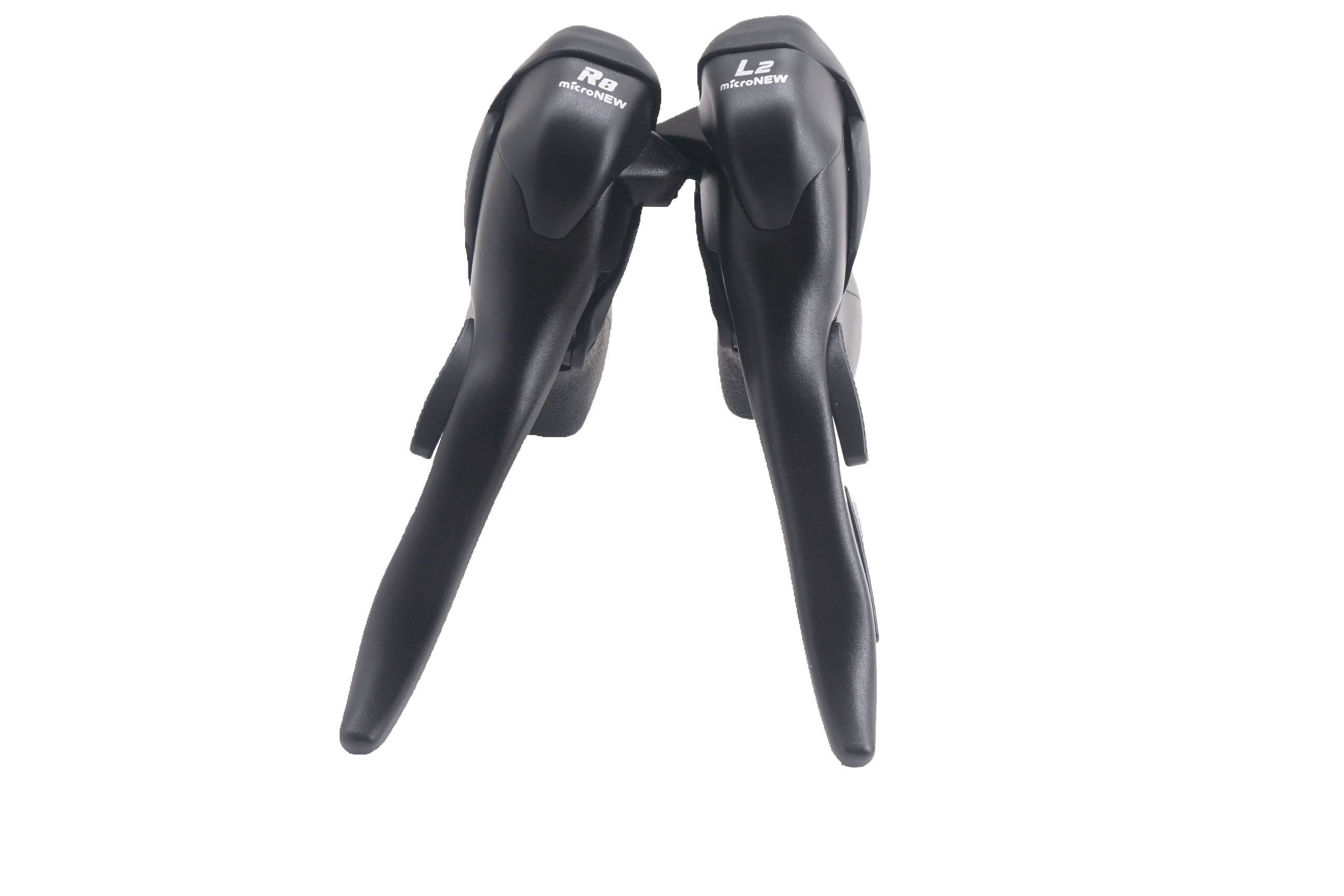 Micronew R8 Doulble Triple 8 speed Dual Control Levers for 22.2-23.8mm Handlebar STI Lever Set