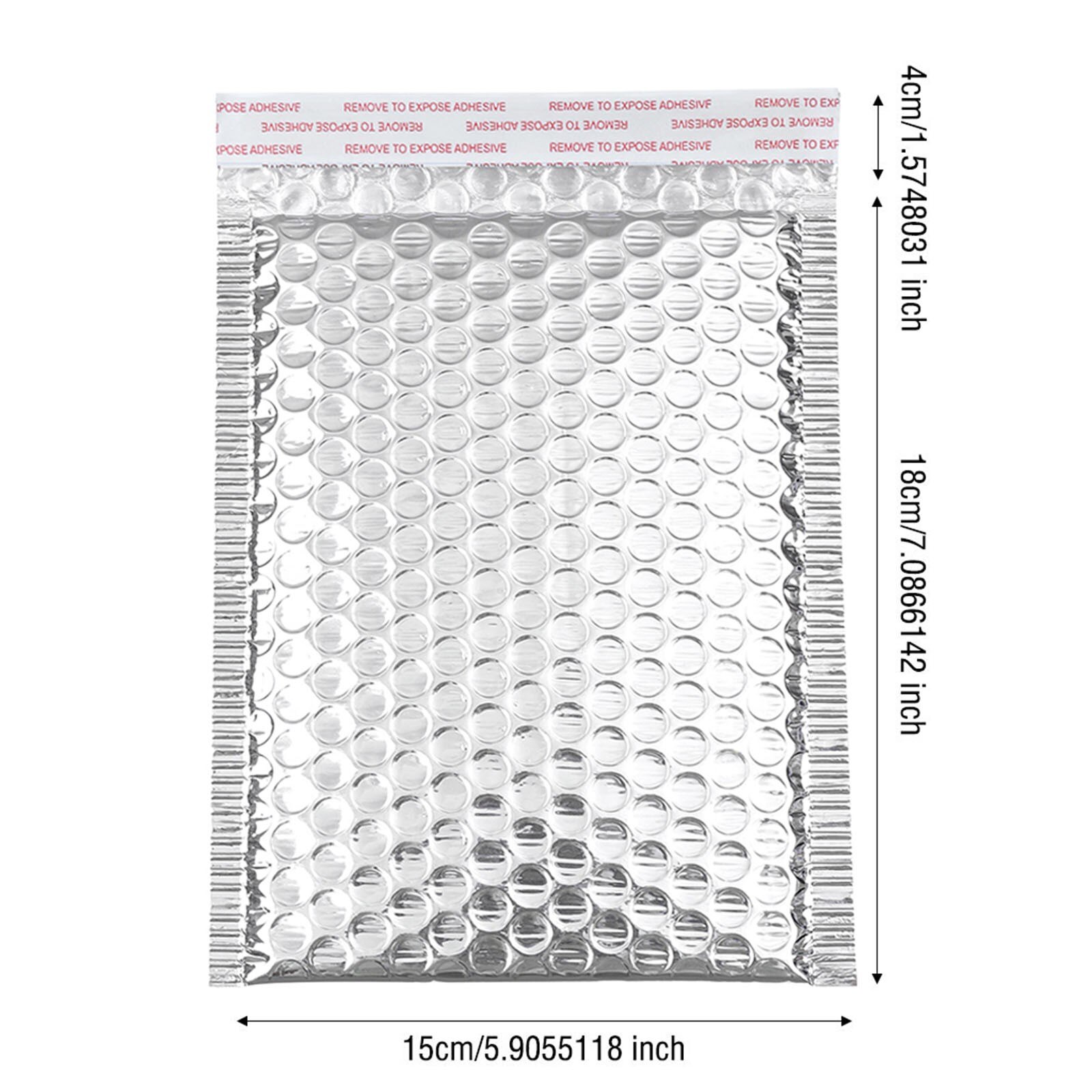 50Pcs Poly Bubble Envelop Kleuren Mail Verpakking Tassen Enveloppen Gevoerd Poly Mailer Self Seal Kleur Internet Tassen Mailers: SL15X18