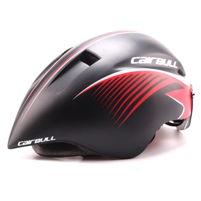 Cairbull Fietsen Helm Bril Fiets Integraal Gevormde Aerodynamische Sport Mtb Racefiets Helm Triathlon Met 1 Lens