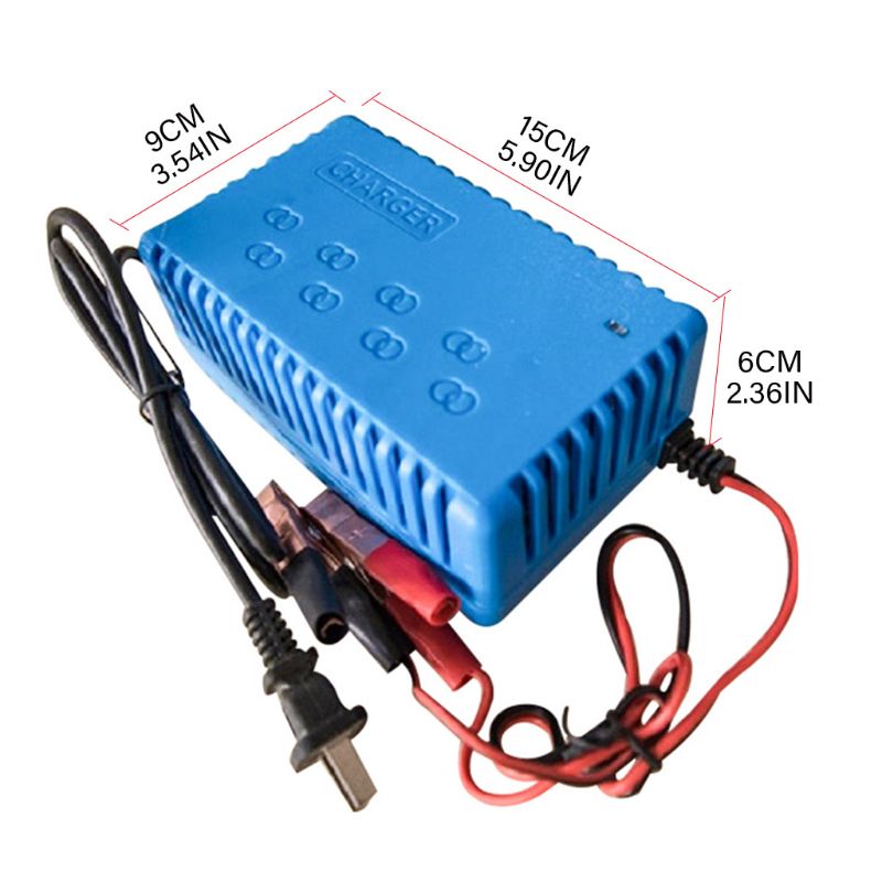 Bil intelligent speciel reparation blysyre 12v 4a batterioplader automatisk opladning  e7ca