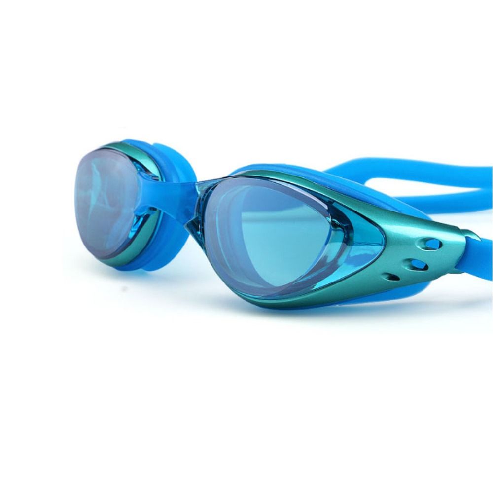 Anti Fog Lens Zwembril Waterdicht Anti-Uv Zwembril Anti-lekkage Zachte Gegalvaniseerde Zwembril Voor Zwemmen