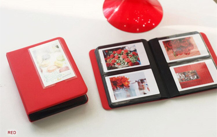 64 zakken Mini Instant Polaroid Fotoalbum Foto Case voor Fujifilm Instax Mini Film instax mini Polaroid album