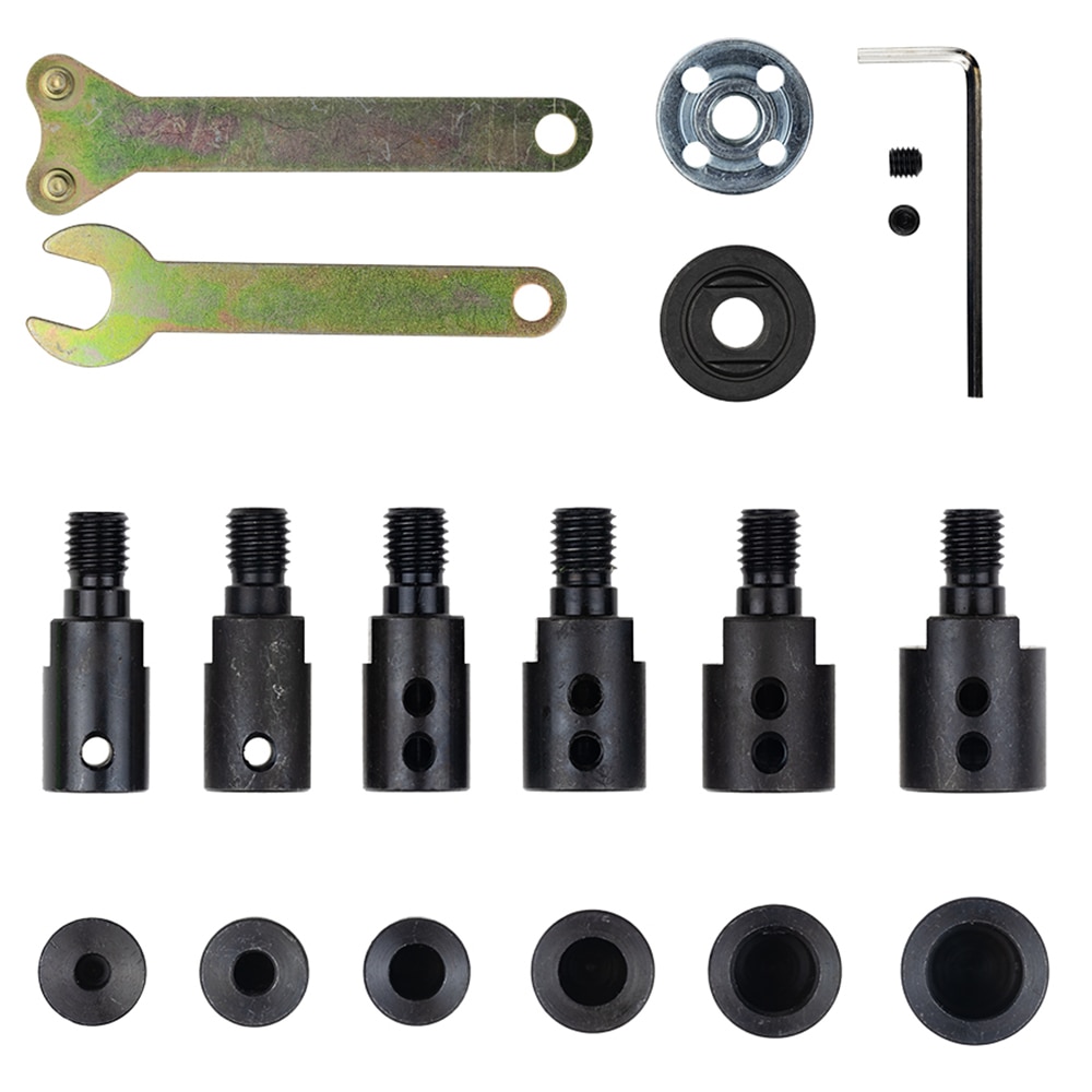 M10-5mm/6Mm/8Mm/10Mm/12Mm/14Mm Motor Shaft Coupler Mouw zaagblad Koppeling Joint Connector Zag Chuck Adapter Drijfstang