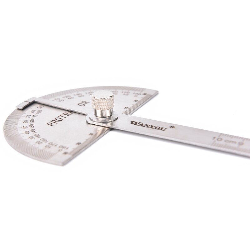 180 degree Protractor Angle Finder Stainless Steel Rotary Measuring Ruler For Woodworking Tools for Measuring Angles