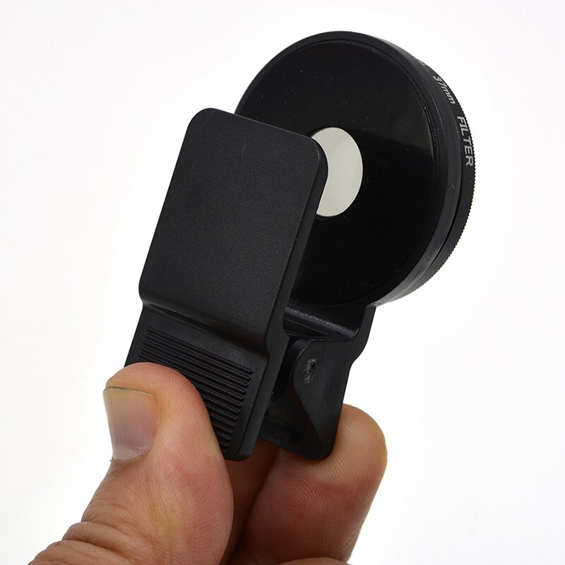 1 Set Ultra Slim CPL Circular Polarizing Polarizer Lens Filter 37mm & Clip Maintain Rotation Anti-Reflection for 37mm Phone Lens