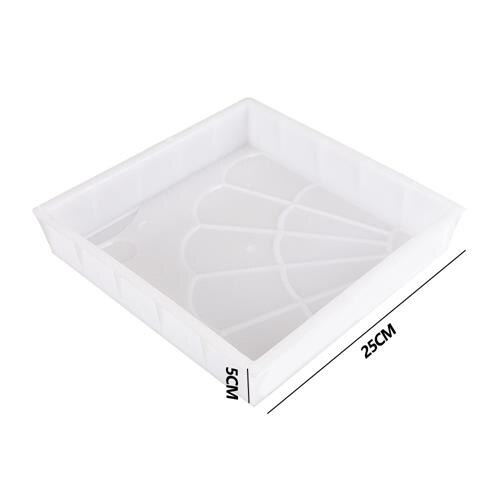 1pc manuelt hage fortau mold diy manuelt veibelegg sement betong murstein stein støpe hageverktøy diy hage: G